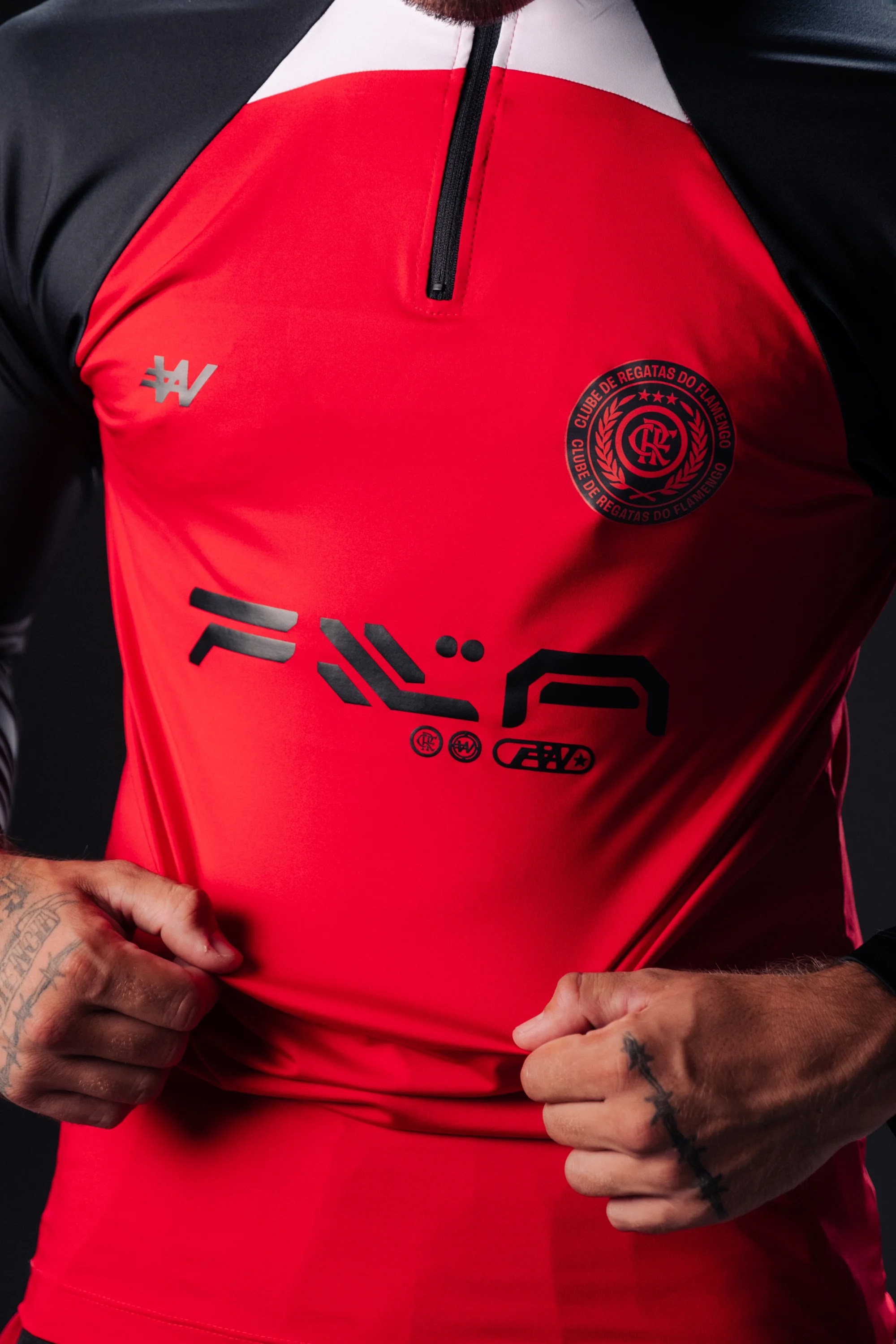 Camiseta Manga Longa – Aqui é Flamengo